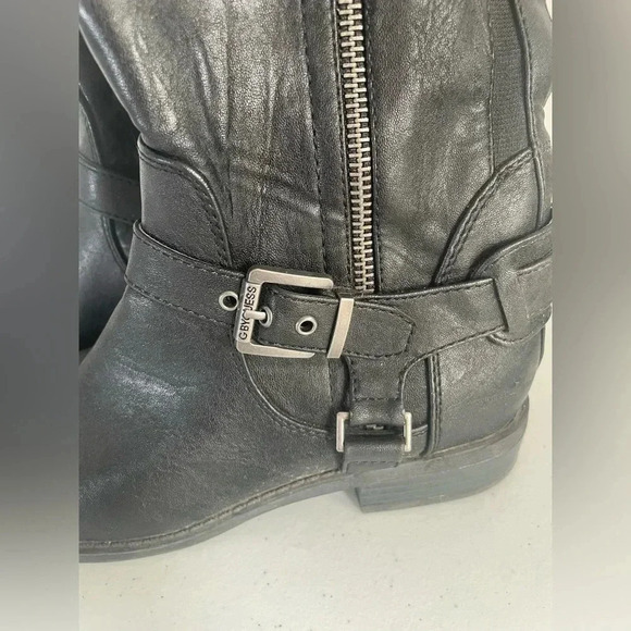 G by Guess Harson Knee High‎ Black Zipper Boot Sz 6.5M EUC! - Picture 3 of 10